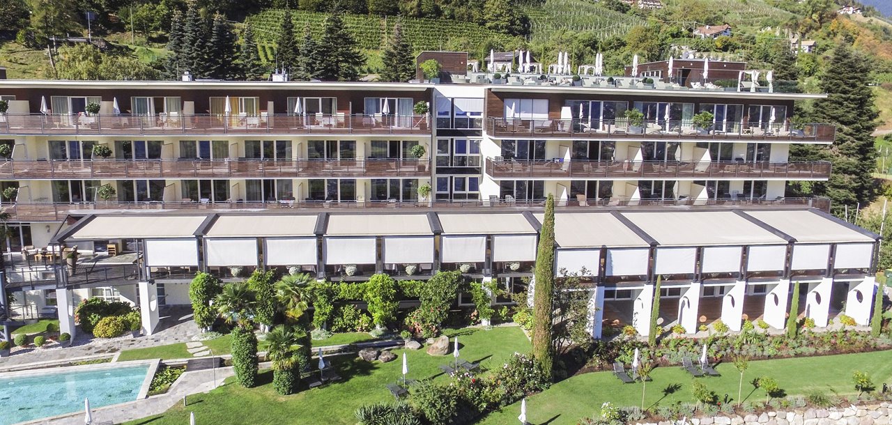 Hotel Giardino S Marling E Biasi Markisen Wintergarten