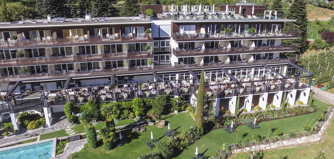 Hotel Giardino S Marling E Biasi Markisen Wintergarten