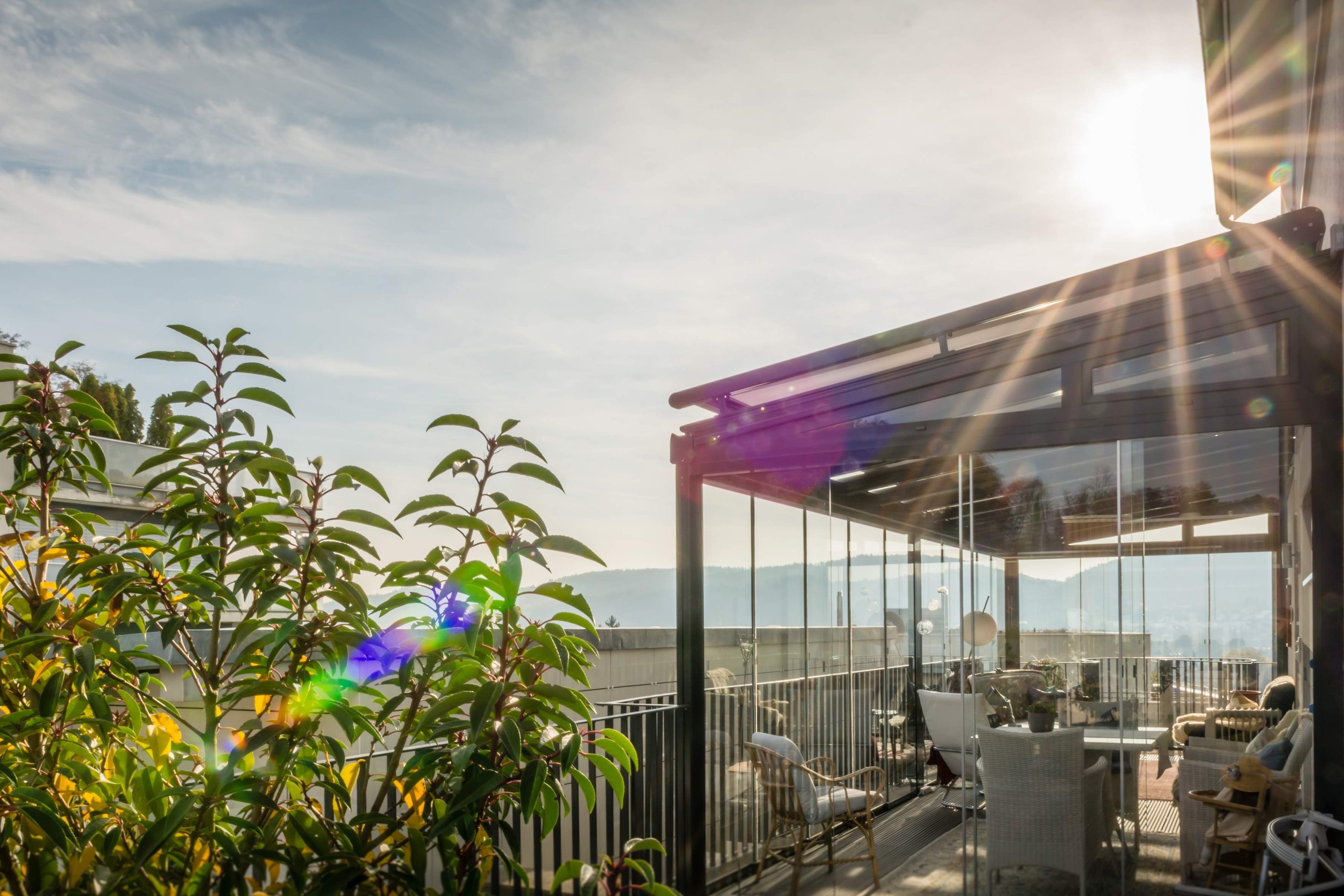 Tende per giardini d'inverno