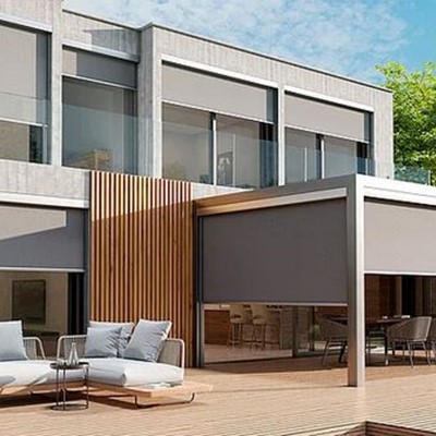 Neue Senkrechtbeschattung Mod. Zip 6