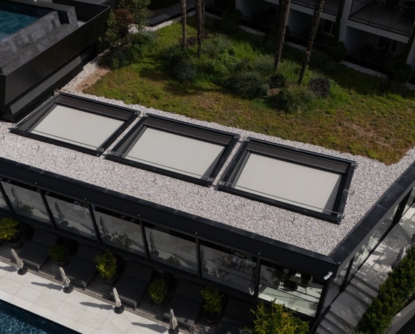 Referenzbilder der kleinen Allwettermarkise