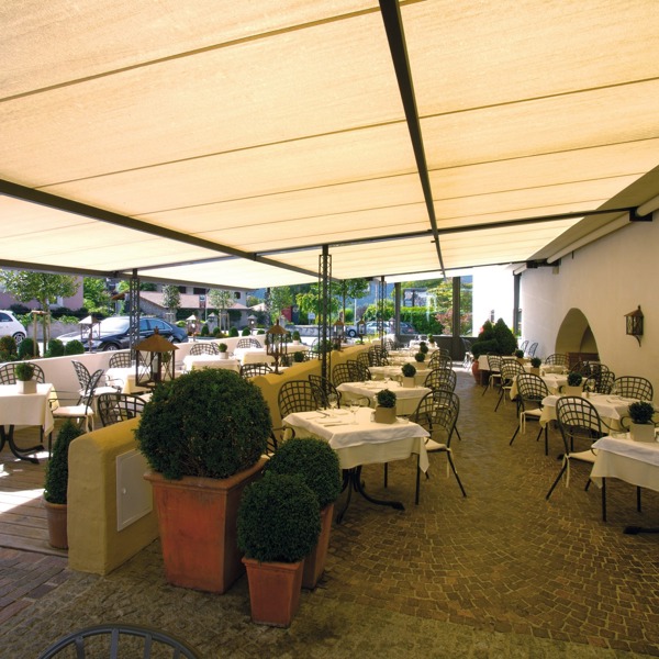 Soluzione terrazza presso l’Hotel Hanswirt****S – Val Venosta