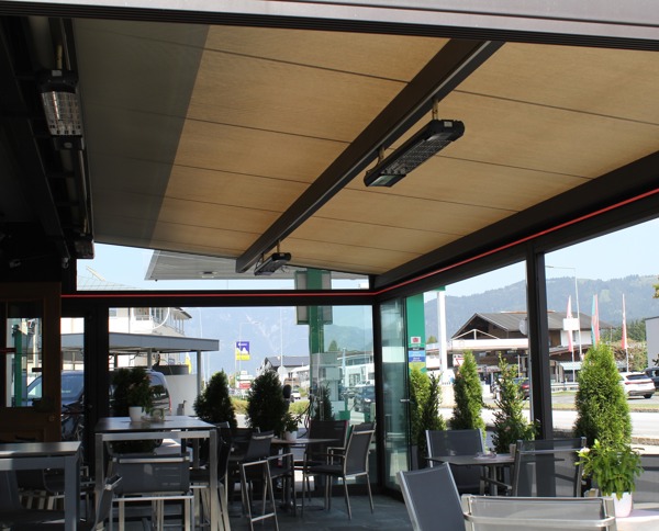 Referenzbilder der kleinen Allwettermarkise